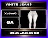 WHITE JEANS