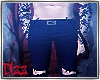 [D] Dark Riped Pants