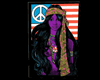 Hippie Woman Poster
