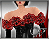 V| Dark Roses Dress