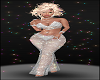 Sparkly Evening Summer pant Suit Floating Hearts Blond Female Avatar