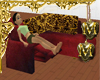 animated red sofa