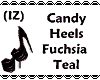 (IZ) Candy Fuchsia Teal