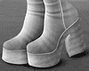 E* Gray Denim Boots