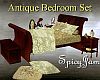 Antique Bed Set Cream