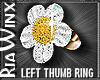 Wx:DAISIES L Thumb Ring