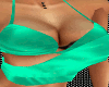 Green Bikini Top