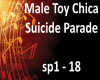 Male Toy Chica-Suicide