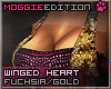 ME|WingHeart|Pink/Gold