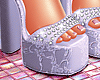 🤍Lavanda heels