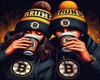 Bruins couple cutout