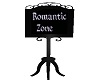 Romantic zone sign
