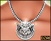 Dz!  Plate Necklaces