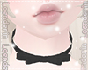 Loe~Bow Choker Black