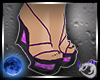 ClubFit Blk Purple Heel