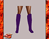 Flat Knee High (Purple)