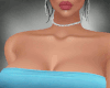 Frill Blue Drees