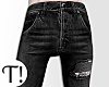 T! Skinny Black Jeans