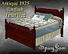 Antq1925 Tudor Bed WtBlu