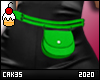 Neon Green Belt Bag