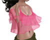 Pink Frilly Top