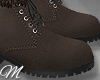 m: Brown Fur boots