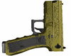 Custom Gold Engraved gun