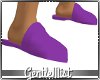 Purple Slippers M