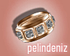 [P] Gold diamond rings