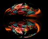 Dome Animated Flowers x4