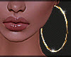 BIG GOLD ROUND EARINGS