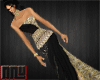 bm xl black gold Dress