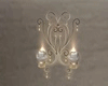 wall lamp w/candles