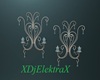 *Serp Wall Candles
