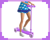 [S] Purple Toy Scooter