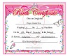 Draya Birth Certificate