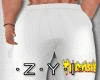ZY: White Jogger Pants