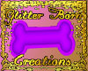 !i! Puppy Rug: Purple