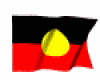 Aussie indigenous Flag