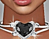 Black Diamond Heart Chok