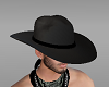 cowboy hat black