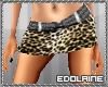 E~ Leopard Skirt