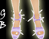 [GB] Purple Bling Heels