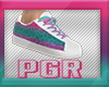 PGR Cubs Print Sneakers