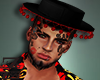 Flamenco Hat  Red