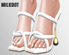 Chloe White Sandals