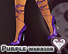 [wwg] PRPL warrior pumps