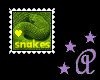 Green Snake Stamp