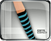 [c] Stripes Glove Blue