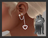 Pearl Chain Earrings SIL